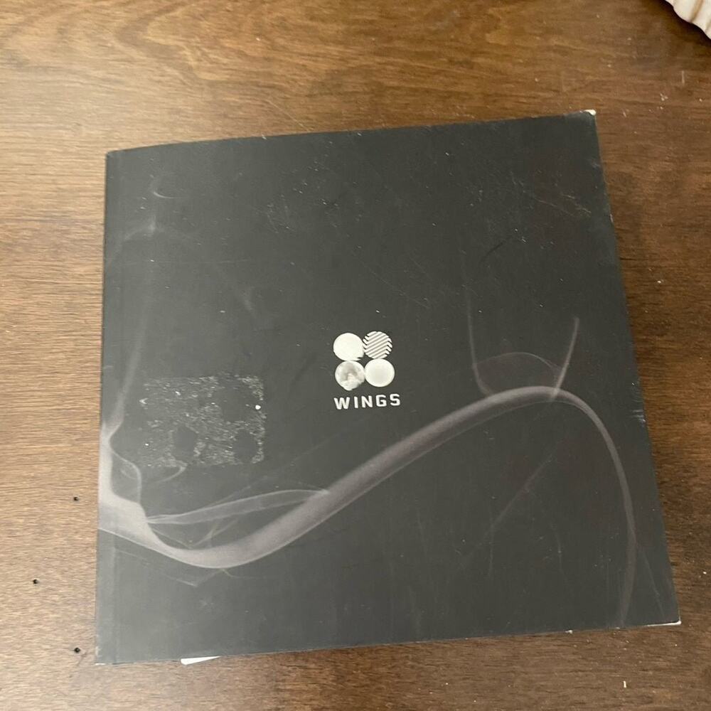 BTS Wings CD with booklet and signed card